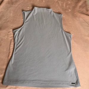 Gray Sleeveless Top